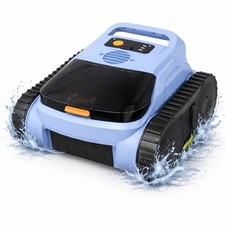 Cordless Robotic Pool Cleaner Wall Climbing for Inground/Above Ground Pools