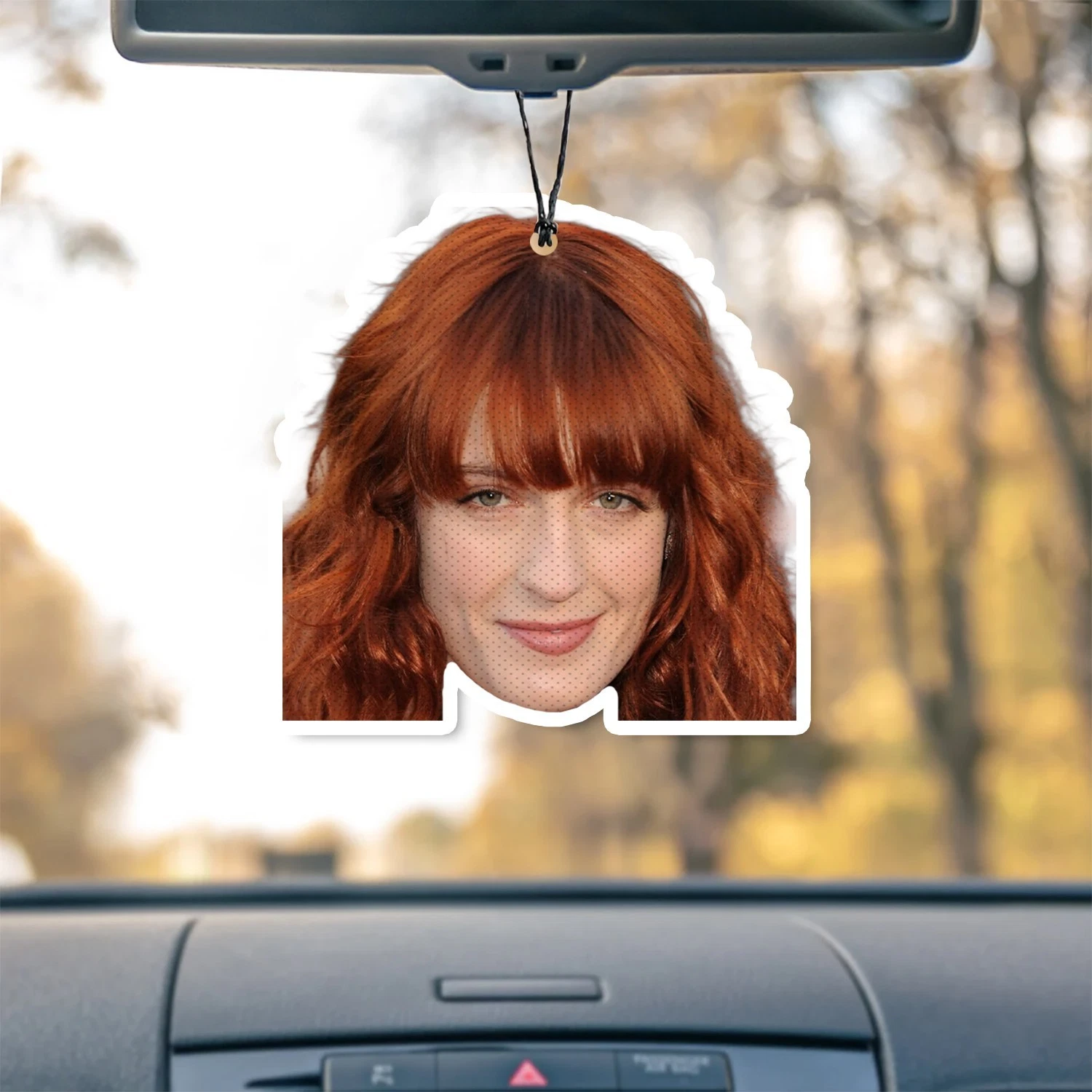 Florence Welch Unscented Hanging Car Air Freshener Freshie