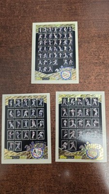   1993 Topps Black Gold ABCD A/B/C/D Winner & AB/CD   