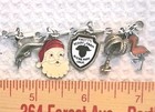 Vintage Disney World Sterling Charm Bracelet Mickey Santa Knott's Berry Farm 29g — photo 6