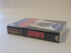 Jaws NES Nintendo Cartridge With Custom Plastic Case ~ Tested Works Great!
