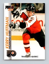 1992-93 Pro Set Kerry Huffman Philadelphia Flyers #136