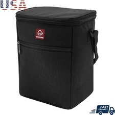 Insulated Cooler Bag Camping Fishing Hiking Travel Durable Water-Resistant New