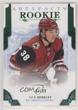 2017-18 Upper Deck Artifacts Rookie Redemptions Emerald 83/99 Nick Merkley 01ks