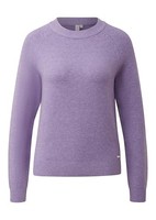 QS Pullover RaglanäRmel GrößE M Blau Baumwolle Modell-Nr. 12345