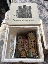 Dept 56 Dickens' Village Kenilworth Castle 5916-1 Christmas 1987 Retired w/bulb&