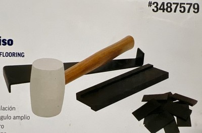 4-pc Flooring Installation kit for * Wood * Laminate & * Vinyl Flooring