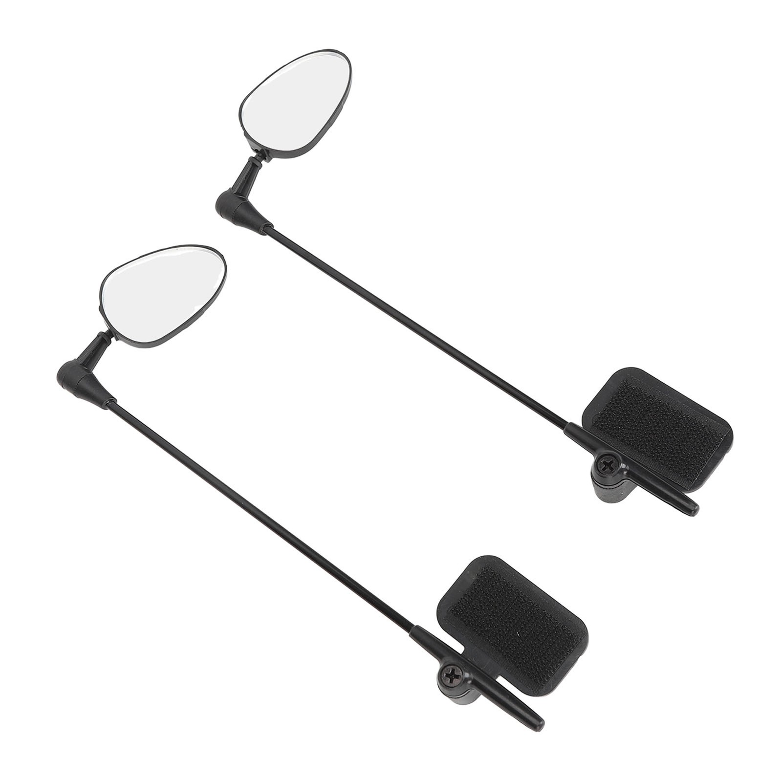 1 Pair Rearview Helmet Mirror 360° Adjustable Bike Cycling Rear View Wide An