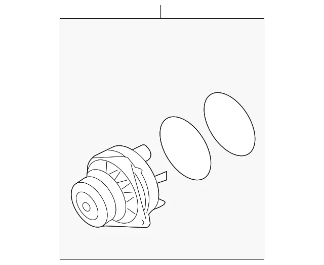 Genuine Nissan 2007-2024 Nissan - Water Pump 21010-JA11A - Image 3 of 4