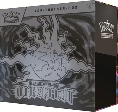 [PREORDER 17/07]Pokémon - Dunkelnacht - Top Trainer Box ETB DE Sealed