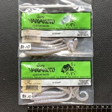 713845 New Gary Yamamoto 6 inch Worm 2 packs (20 pieces) GARY YAMAMOTO 6 INCH