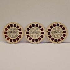 GAF VIEW MASTER 3 Reel Set Winnie The Pooh And The Honey Tree 1964 Disney