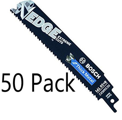 #ad #ad Bosch 50 Pack Genuine OEM Replacement Reciprocating Saw Blades RESM6X2B 50pk $114.95