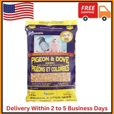 Hagen Pigeon & Dove Seed, Original Formula Bird Food, 6 Lb Bag – Nutritionally C