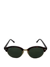 Ray-Ban CLUBROUND CLASSIC BRW GRN RB4246 sunglasses Tortoiseshell pattern from J
