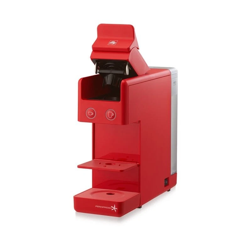 illy Y3.3 ROSSA macchina iperespresso +14 capsule caffè classico intenso omaggio - Immagine 3 di 4