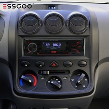 Car Single 1 Din Radio Stereo Bluetooth AM Player Audio Head Unit MP3 USB FM