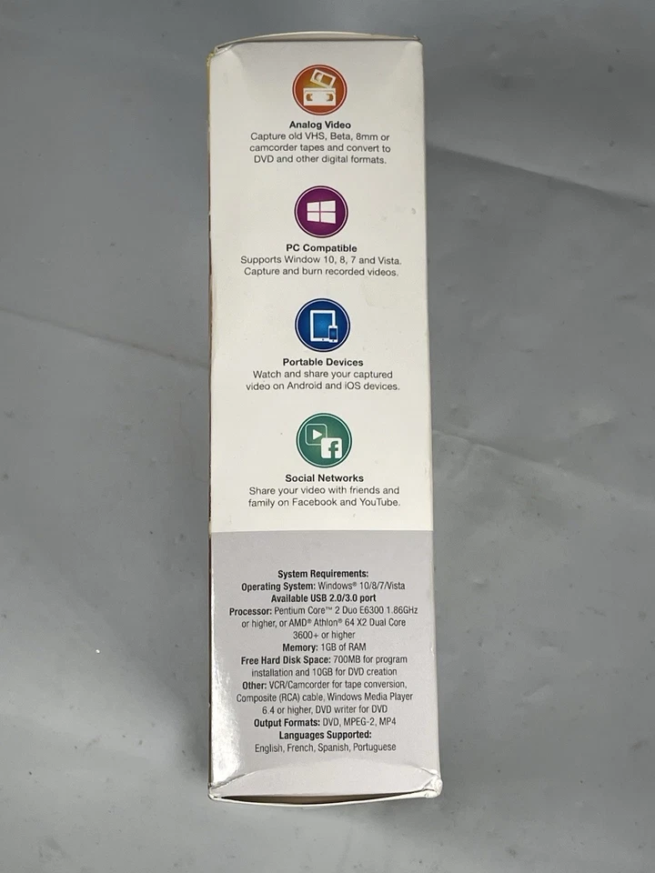 VIDBOX USB 2.0 Video Conversion for PC For Windows 10, Windows 8 - Image 4 of 4