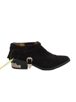Toga Pulla Damen Stiefel UK 4 schwarz 100% andere Cowboy