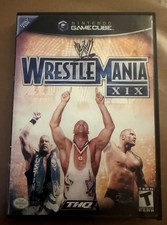 WWE Wrestlemania XIX (Nintendo GameCube, 2003) No Manual TESTED 1DAY FAST SHIP!