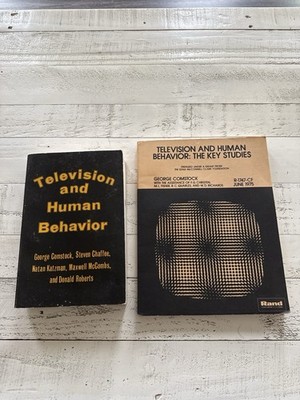 Television and Human Behavior 1978 Comstock PB + RAND Key Studies 1975