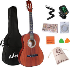 3/4 Chitarra Classica per Bambini, Set Di Chitarra Spagnola per Principianti Da 