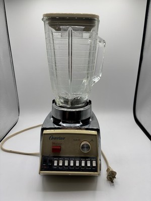 Osterizer Galaxie Pulse-Matic Dual Range 16 Blender Chrome RARE VTG Working