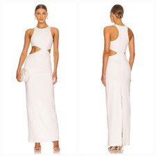 NBD Kumiko Maxi Dress in White Small