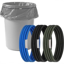 Stretch Band Trash Can Straps Garbage Bag Holder Elastic Rubber Material