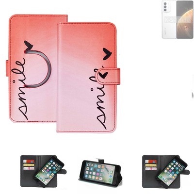 360° Schutzhülle für Infinix Zero 5G Wallet Case Design smile