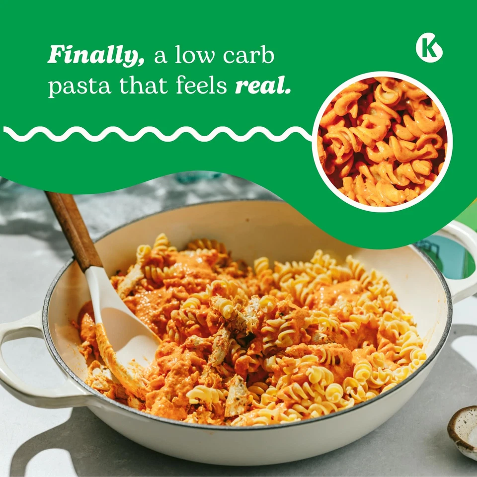 Keto Pasta Fusilli - High Protein Gluten-Free Plant-Based Lupini Noodles - Image 3 of 4