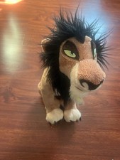 Disney Store Exclusive The Lion King Scar Plush Toy 14"