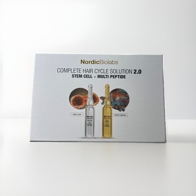 STEM Cell Complete Hair Cycle Solution 2.0 Multi-Peptide Hair Treatment 20ct.