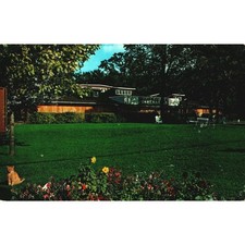 Postcard Billy Sunday Tabernacle Conference Center Winona Lake Indiana IN Chrome