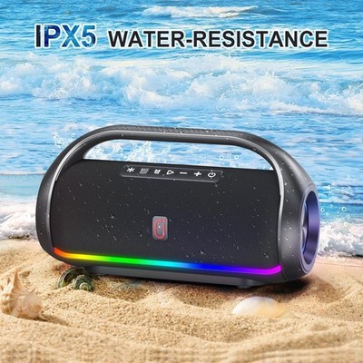 Lauter tragbarer Bluetooth Lautsprecher - Leistungsstarker Bass Wireless Lautsprecher für Musik
