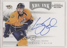 2011-12 Panini Playoff Contenders NHL Ink Craig Smith #33 Rookie Auto RC