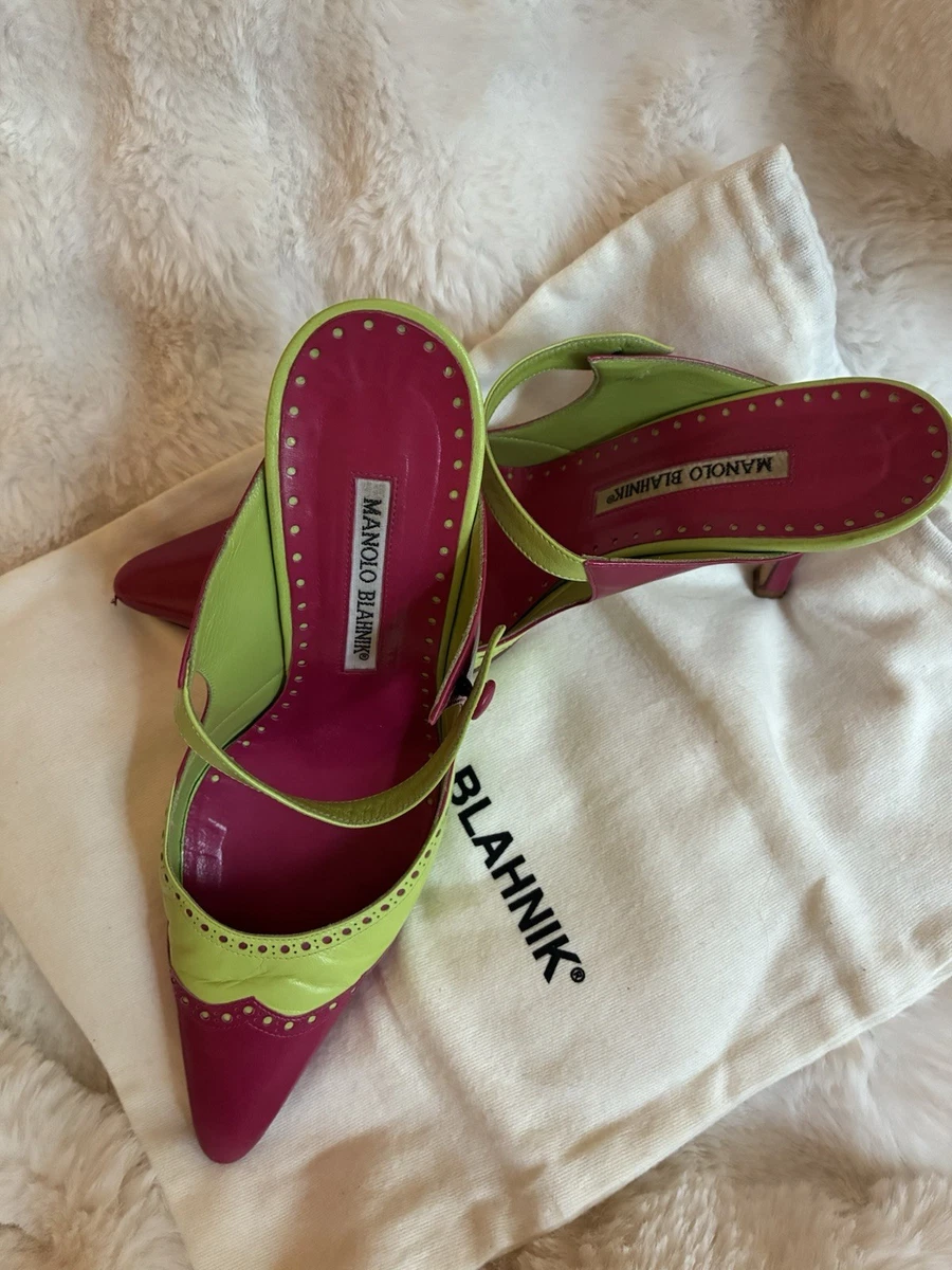 靴 Manolo Blahnik Leonard Mule Heels 38 Manolo Blahnik 38 for sale - eBay