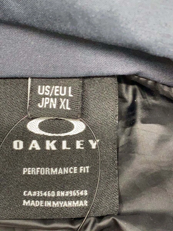 OAKLEY insulation jacket SizeXL polyester navy - Image 3 of 4