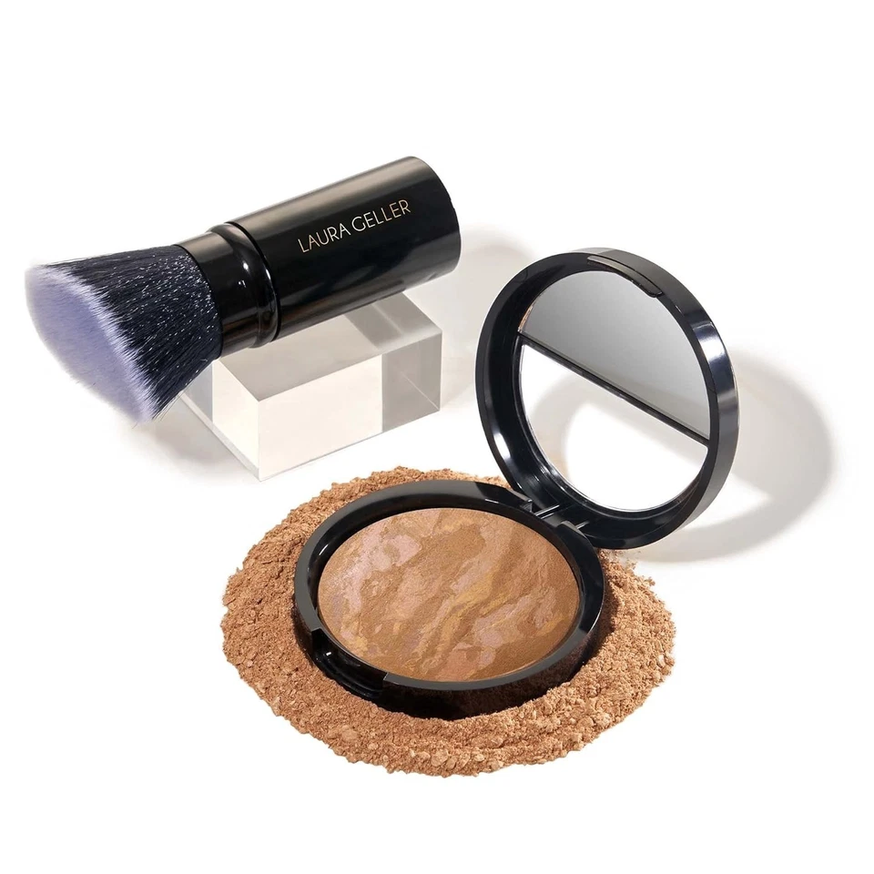 Sand Color Correcting Foundation + Kabuki Brush Set - Image 3 of 4
