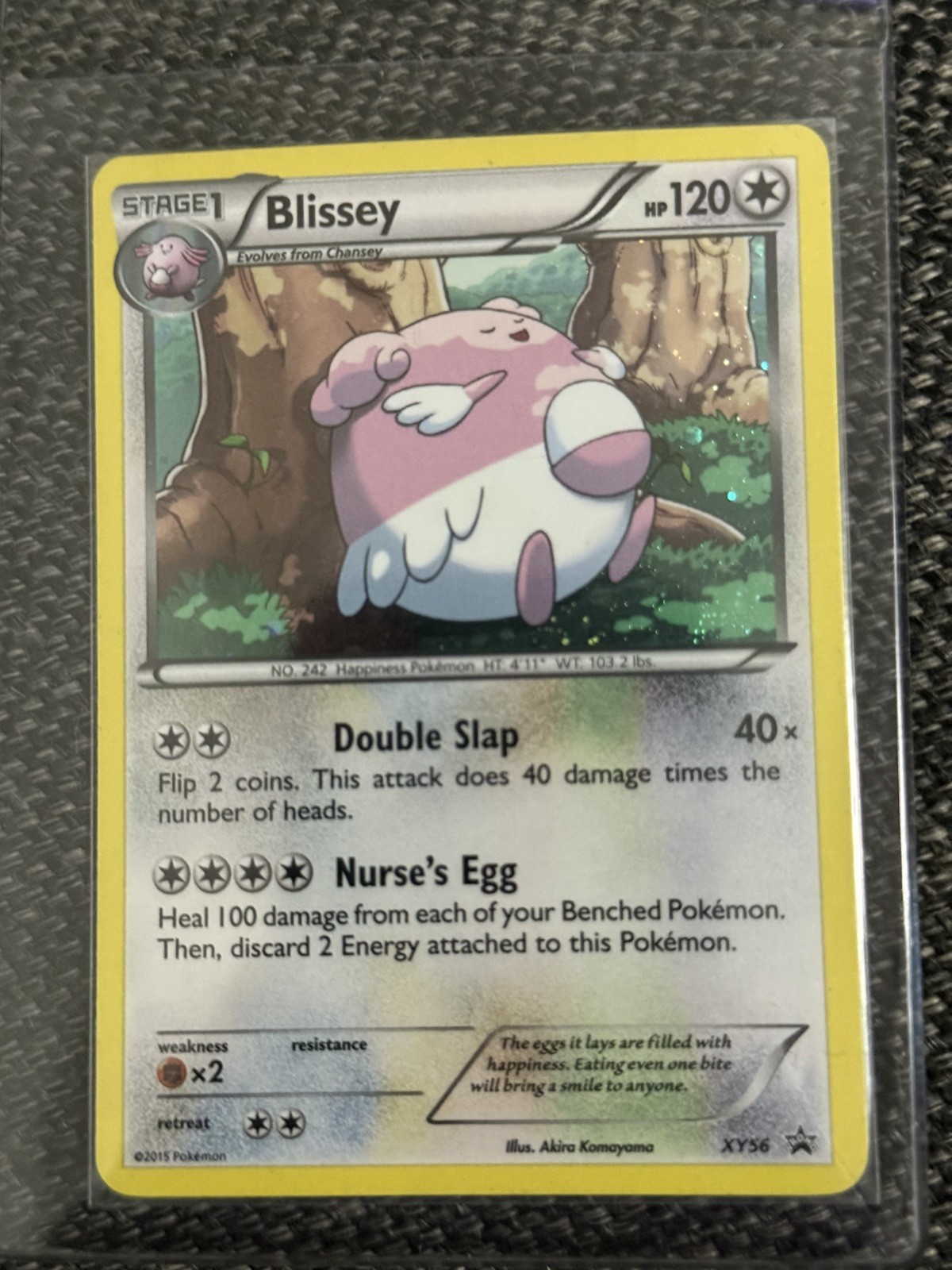 Pokémon TCG Blissey XY Black Star Promos XY56 Holo Promo (64)