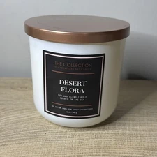 Chesapeake Bay Candle Desert Flora The Collection White Brown 12 Oz New