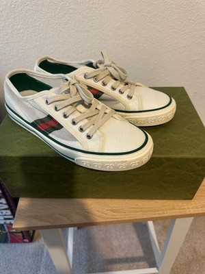Gucci Men's Tennis 1977 Low-Top Lace Sneakers | eBay
