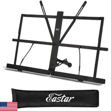 Eastar Tabletop Music Stand for Sheet Music ESMF-3, Table Top Desktop Book Stand