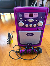 The Singing Machine SMB-564 Bratz Purple CDG/CD Karaoke Player w/ Mic, Echo