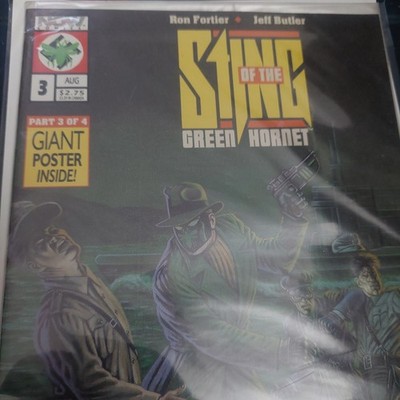 Sting of the Green Hornet #3 NOW Comics 1992 Ron Fortier Jeff Butler VF+