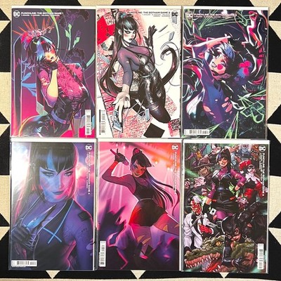 Punchline The Gotham Game 1-6 complete DC Comics Joker Cardstock Variants