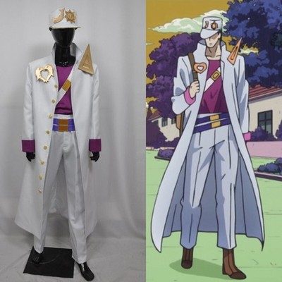 Jjba Part 4: Diamond Is Unbreakable Jotaro Kujo Cosplay Costume Party Props