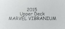 2015 ud Marvel Vibranium When Worlds Collide WC-14 Nova vs Star-Lord