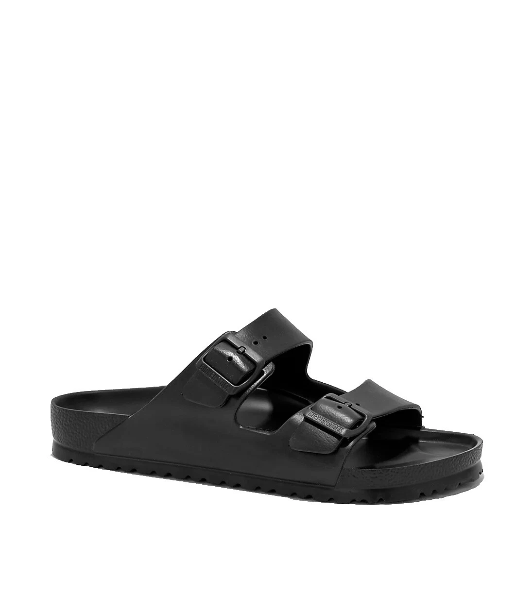 Sandalias negras de goma para hombre Birkenstock