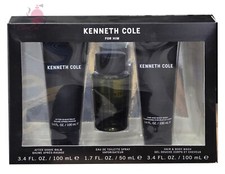 Kenneth Cole cologne 3 Pc Set -1.7oz EDT Sp 3.4oz Body Wash After Shave
